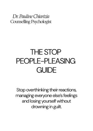 The Stop People-Pleasing Guide