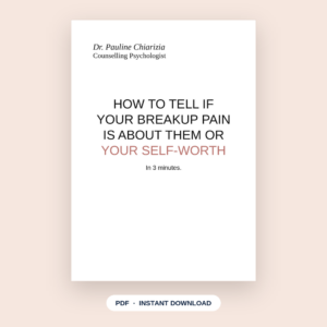 How to Tell If Your Breakup Pain Is About Them or Your Self-Worth in 3 Minutes