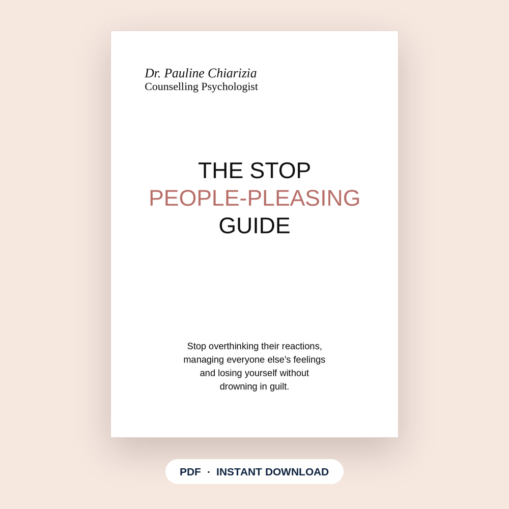 The Stop People-Pleasing Guide